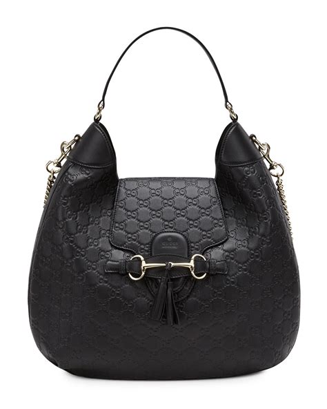 gucci guccissima leather hobo